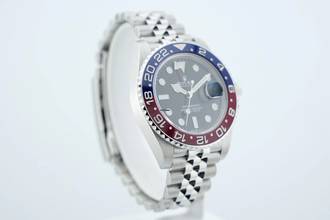 Thumbnail von Rolex GMT-Master II Pepsi - Jubilee Bracelet - Official Rolex Service 12/25 - Official Rolex Warranty 12/27 - With Box - 126710BLRO