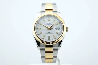 Thumbnail von Rolex Datejust 41 Oyster Bracelet Bicolor White Dial CPO 126333 2020