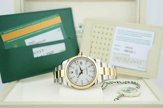 Thumbnail von Rolex Datejust 41 Oyster Bracelet Bicolor White Dial CPO 126333 2020