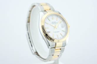 Thumbnail von Rolex Datejust 41 Oyster Bracelet Bicolor White Dial CPO 126333 2020