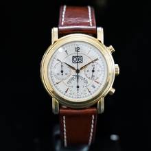 Thumbnail von Philippe Du Bois & Fils Chronograph Grande Date Jahreskalender 18K. Gelbgold Limited Edition 300 Stk.