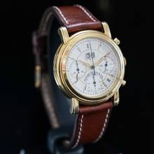 Thumbnail von Philippe Du Bois & Fils Chronograph Grande Date Jahreskalender 18K. Gelbgold Limited Edition 300 Stk.
