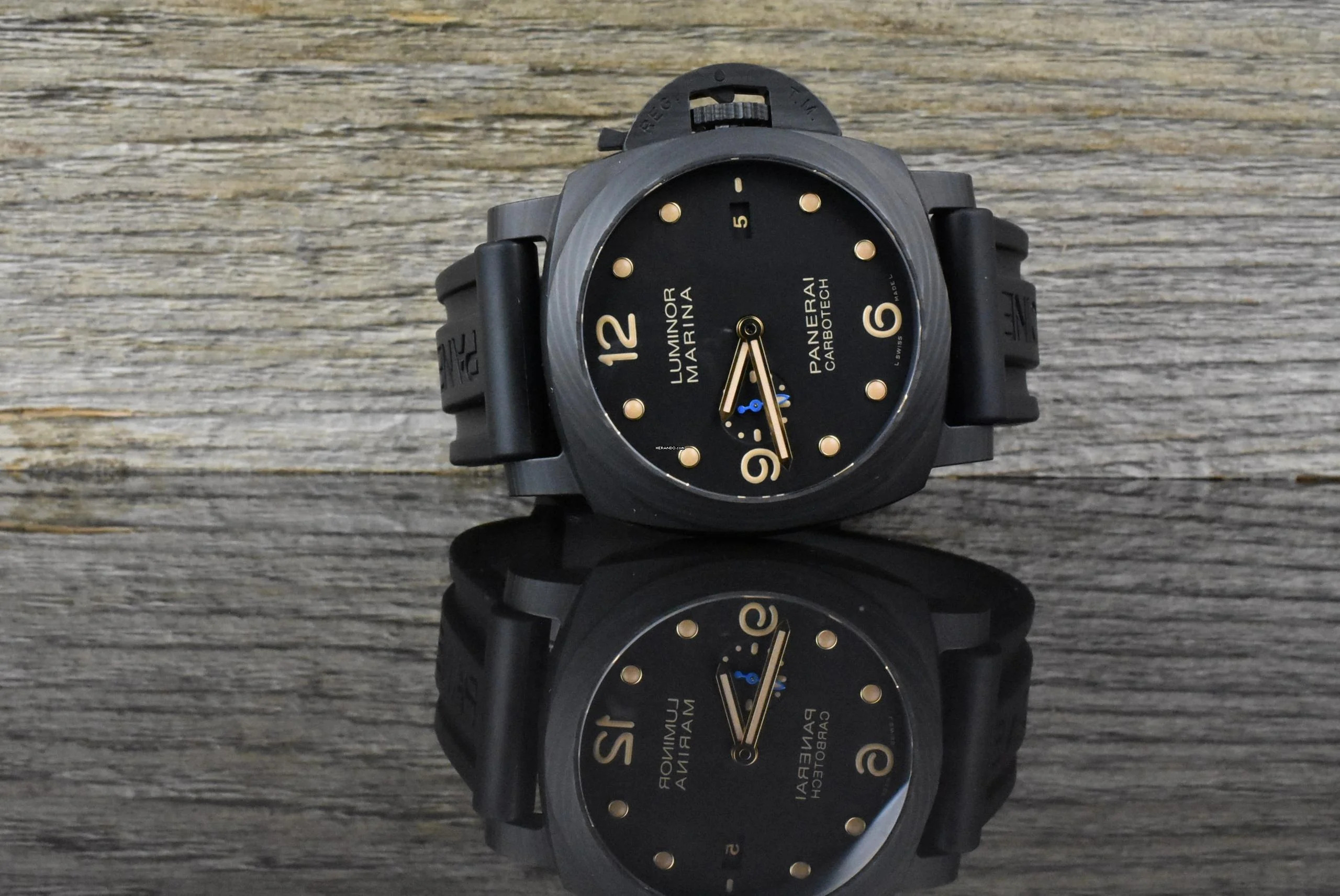  Panerai Luminor Marina 1950 3 Days Automatic Carbotech Panerai Service 11/2024 