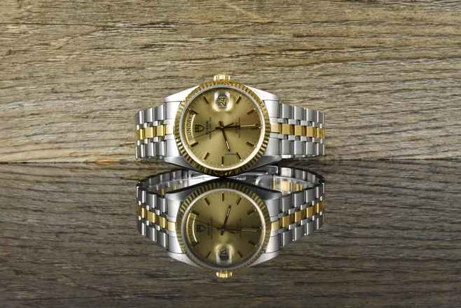  Tudor Prince Date Day 76213 Automatik Stahl / Gold - 2009 