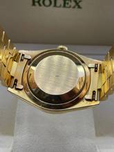 Thumbnail von Rolex Day-Date 36 Double Quick N Serial 1992 Top condition long bracelet BARK champagne DIAMOND DIAL