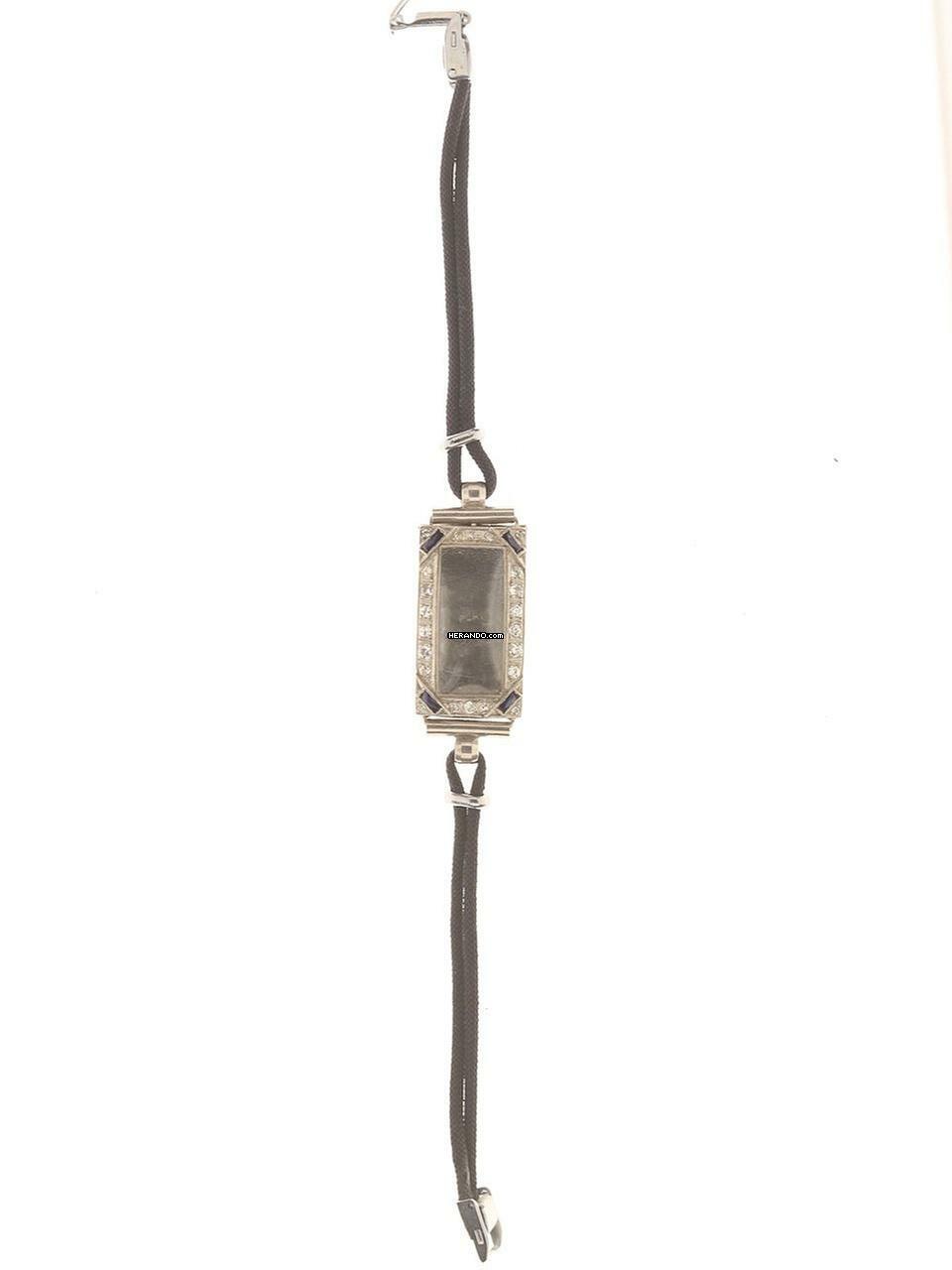 Thumbnail von Fortis Art Deco Platinum 1920s