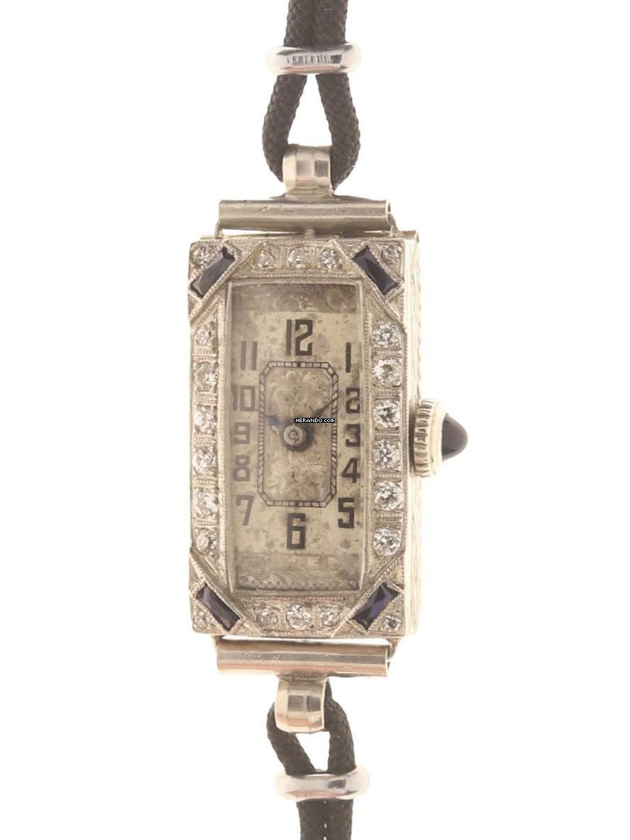 Thumbnail von Fortis Art Deco Platinum 1920s