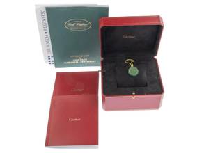 Thumbnail von Cartier Tank Américaine Ref.2489 2002 Full Set wie Neu Vintage Tank Americaine PM Kleines Modell 18kt Weißgold Krokoleder Faltschließe