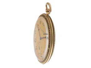 Thumbnail von IWC Pocket Watch Lepine Art Deco Taschenuhr 1929 Original Unpoliert Vintage Lepine Art Deco Taschenuhr 14kt Gelbgold 66g