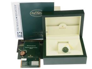 Thumbnail von Rolex Submariner Date LV Hulk Ref.116610LV 2012 Full Set wie Neu Vintage Submariner Date LV Hulk Green Dial