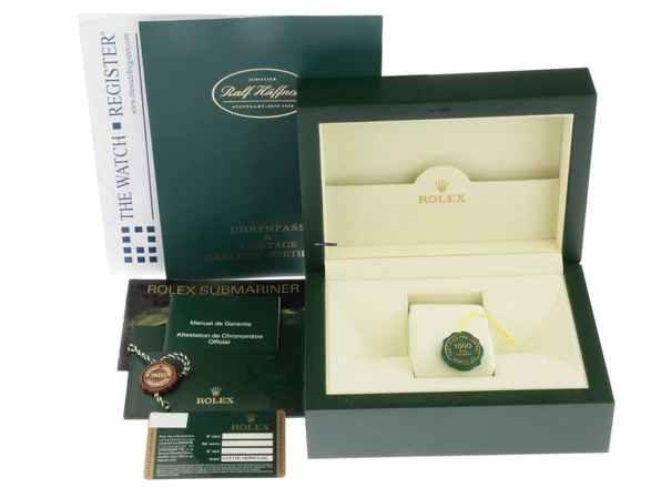  Rolex Submariner (No Date) Ref.114060 2015 LC EU Full Set wie Neu Vintage Submariner no Date 