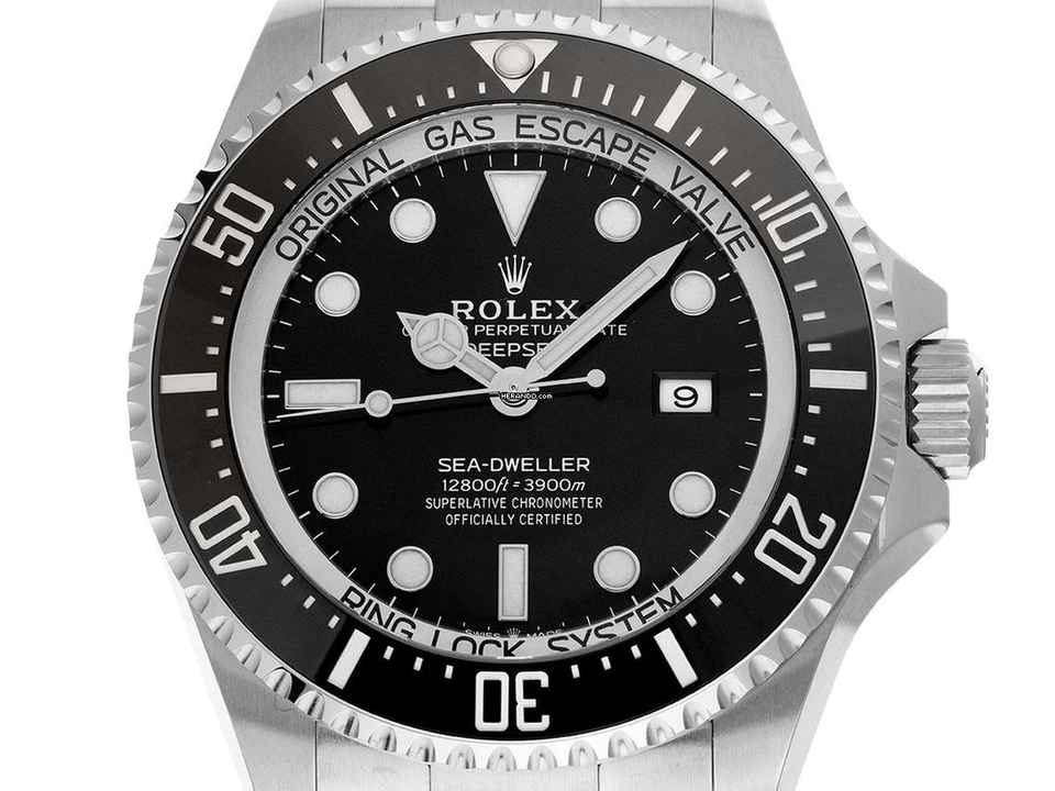  Rolex Sea-Dweller Deepsea Ref.126660 2021 Full Set wie Neu Vintage Deepsea 