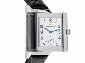Thumbnail von Jaeger-LeCoultre Reverso Grande Taille großes Model Ref.270862 1996 Full Set wie Neu Vintage Reverso Grande Taille GM großes Modell Krokoleder Faltschließe
