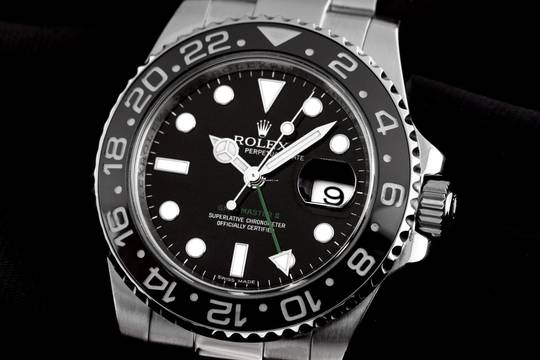  Rolex GMT-Master II Ref.116710LN 2013 LC 100 Full Set wie Neu Vintage GMT Master II 