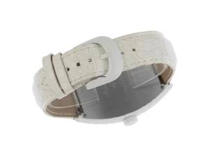 Thumbnail von Franck Muller Cintrée Curvex Croco WHT CRO Ref.8880 SC WHT CRO 2020 Full Set sehr gut Vintage Cintree Curvex White Croco Krokoleder