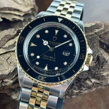 Thumbnail von Tudor Submariner Mini Submariner Vintage Stahl/Gelbgold - Ref. 73091 Goldlünette