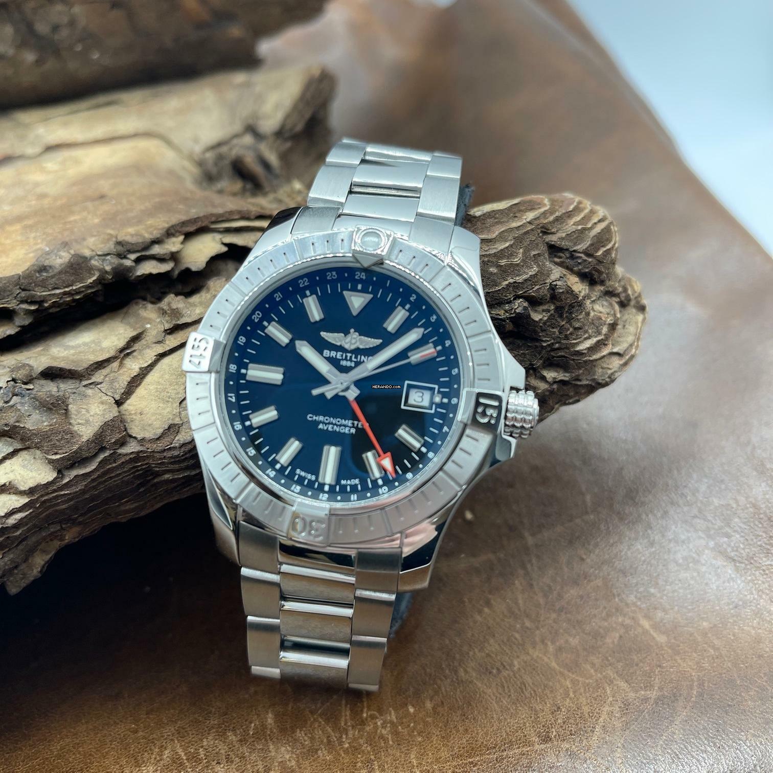 Thumbnail von Breitling Avenger Automatic Gmt 43 Full Set