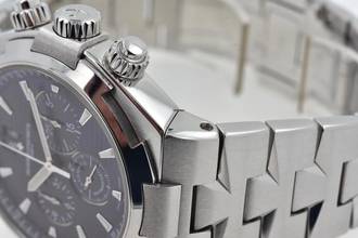 Thumbnail von Vacheron Constantin Overseas Chronograph Black Dial Big Date 49150/B01A-9097