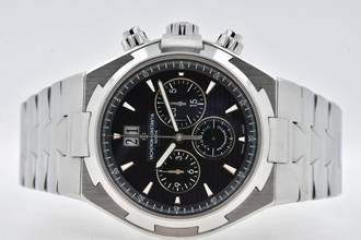 Thumbnail von Vacheron Constantin Overseas Chronograph Black Dial Big Date 49150/B01A-9097