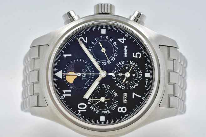  IWC Fliegeruhr Chronograph Fliegerchronograph Perpetual Calendar Ewiger Kalender Pilot IW375701 Wempe Limited 