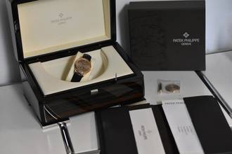 Thumbnail von Patek Philippe Perpetual Calendar 18k pink gold Roségold LC100 5140R-001