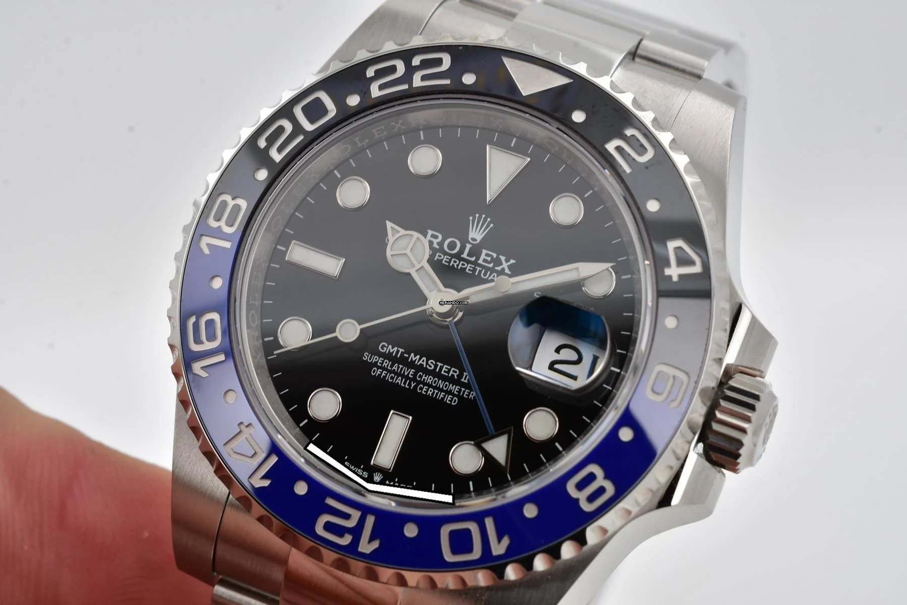 Thumbnail von Rolex GMT-Master II 126710BLNR Oyster Bracelet Full Set Unworn