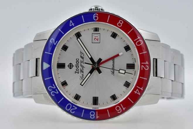  Zodiac Sea Wolf GMT “Crystal” Topper Edition Limited ZO9408 