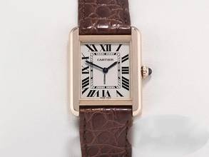 Thumbnail von Cartier Tank Solo Edelstahl Rosegold 750 2018 W5200024 Stahl 18kt Rose Gold Damen