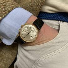 Thumbnail von Zenith Stellina chronograph Tricompax caliber 146H yellow gold 18KT 1955’s