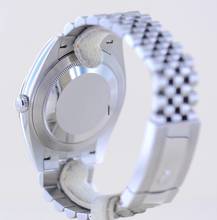 Thumbnail von Rolex Datejust 41 Stahl Jubiléband Azzuro blue roman Dial 41mm B+P Top