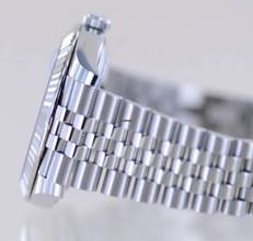 Thumbnail von Rolex Datejust 41 Stahl Jubiléband Azzuro blue roman Dial 41mm B+P Top