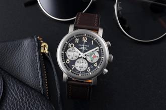 Thumbnail von Chopard Mille Miglia Chronograph Automatik Titan Herrenuhr Ref. 8407