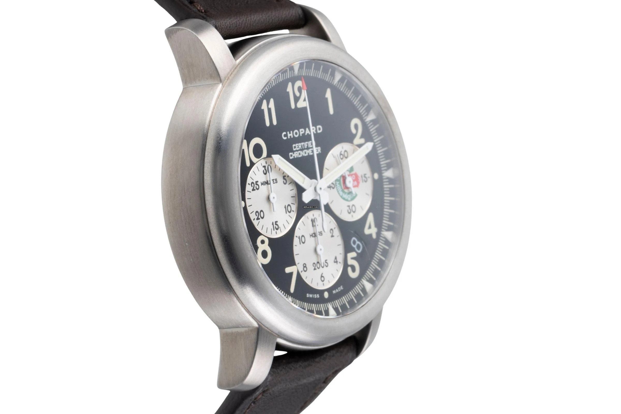 Thumbnail von Chopard Mille Miglia Chronograph Automatik Titan Herrenuhr Ref. 8407