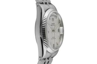 Thumbnail von Tudor Prince Date Day Automatik Edelstahl / Weissgold Ref. 76214 Papiere 2009