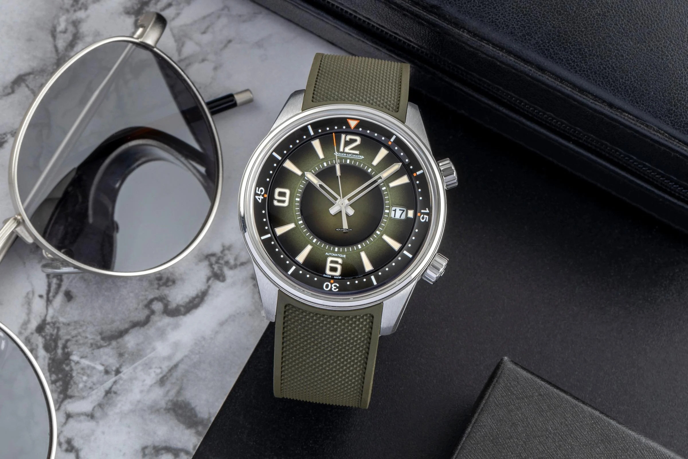 Jaeger-LeCoultre Polaris Date Stahl Automatik Ref. Q906863J 857.8.A0.S B&P 2022