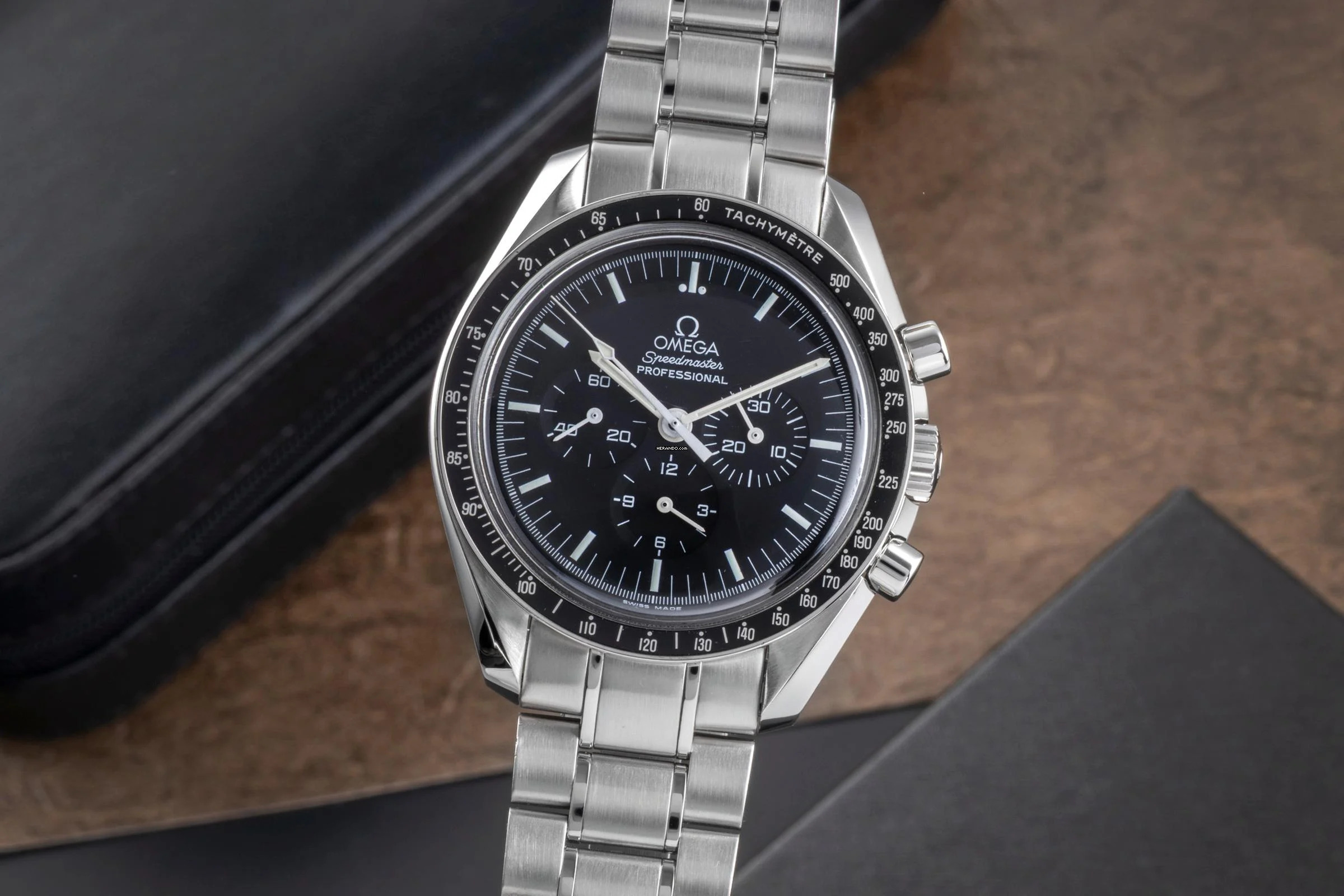  Omega Speedmaster Professional Moonwatch Stahl Handaufzug Ref. 311.30.42.30.01.005 Klassiker 
