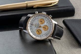 Thumbnail von Breitling Navitimer Chronograph Stahl / Gold Automatik Herren Ref D23322 Papiere