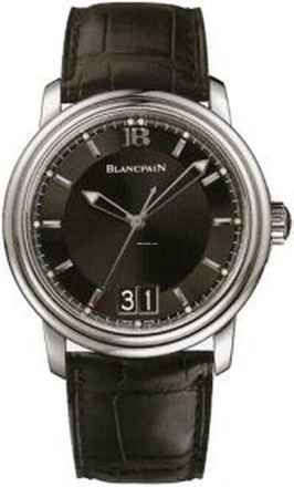  Blancpain Léman Grande Date 40MM Black Dial Box+Papers 2850 2010 