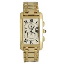 Thumbnail von Cartier Tank Américaine 18k yellowgold Ref. 1730 Service papers