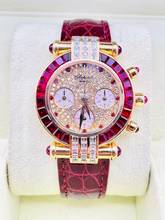 Thumbnail von Chopard Imperiale 18Kt.Yellowgold Ruby/Diamonds Factory Setting Top Condition with box 33mm Quartz rare Piece