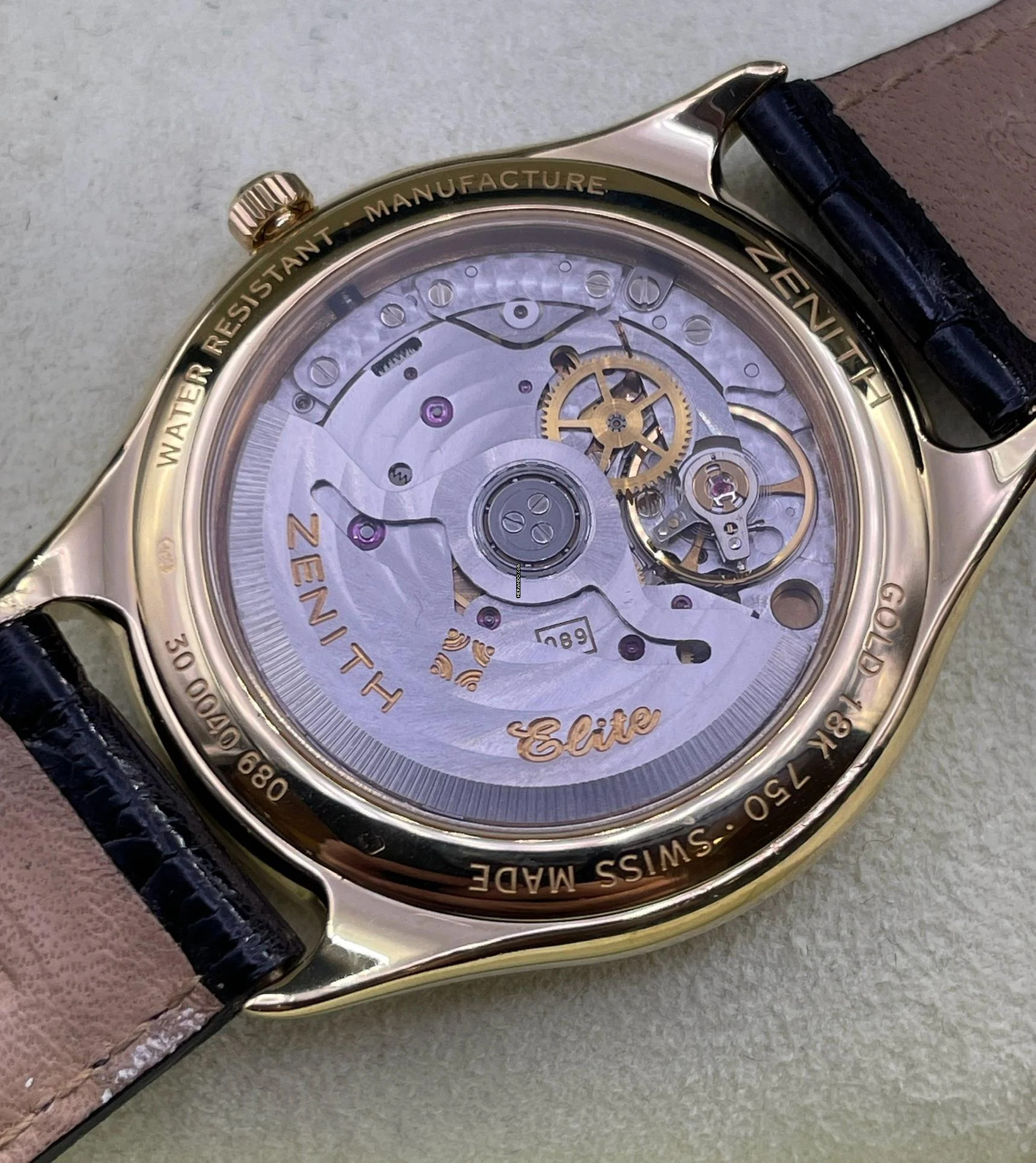 Thumbnail von Zenith Elite Gold 18Kt. 750 Watch only Top Condition