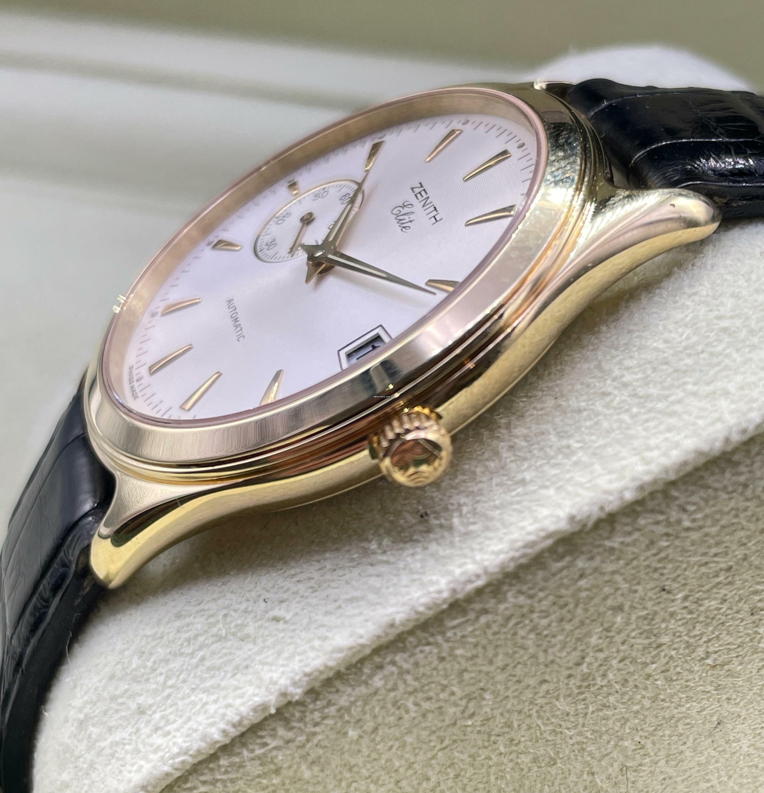 Thumbnail von Zenith Elite Gold 18Kt. 750 Watch only Top Condition