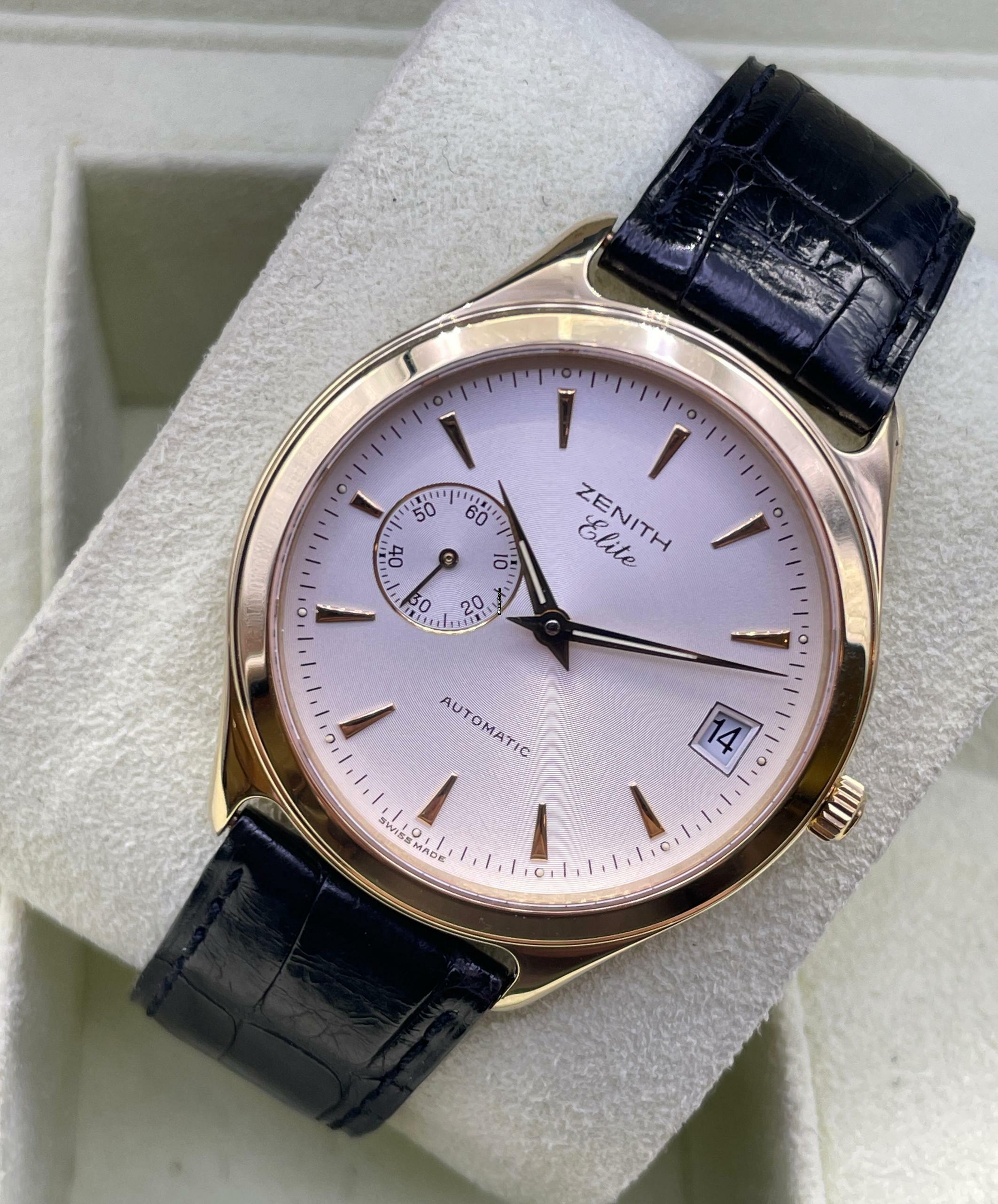 Thumbnail von Zenith Elite Gold 18Kt. 750 Watch only Top Condition