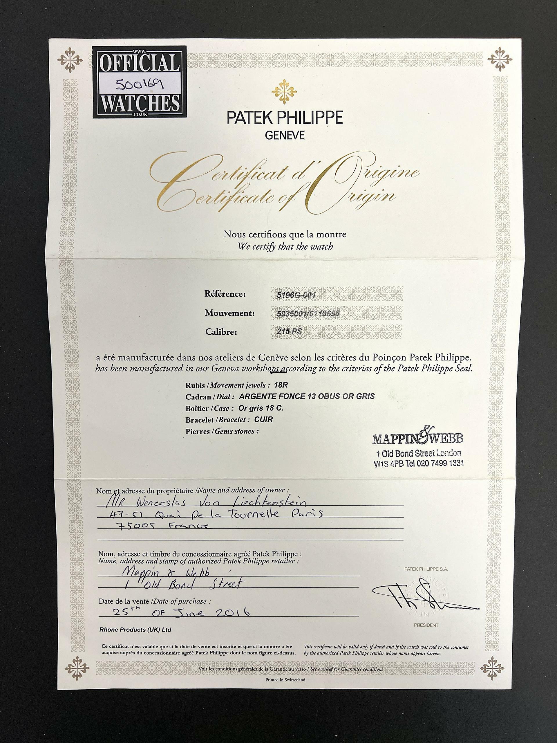 Thumbnail von Patek Philippe Calatrava Wunderbare Trage-Uhr!