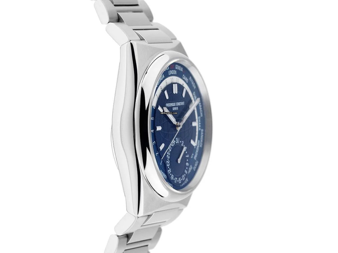 Thumbnail von Frederique Constant Manufacture Worldtimer Classic Worldtimer Manufacture Ref.FC-718N4NH6B 2023 Full Set wie Neu Classic Worldtimer Manufacture