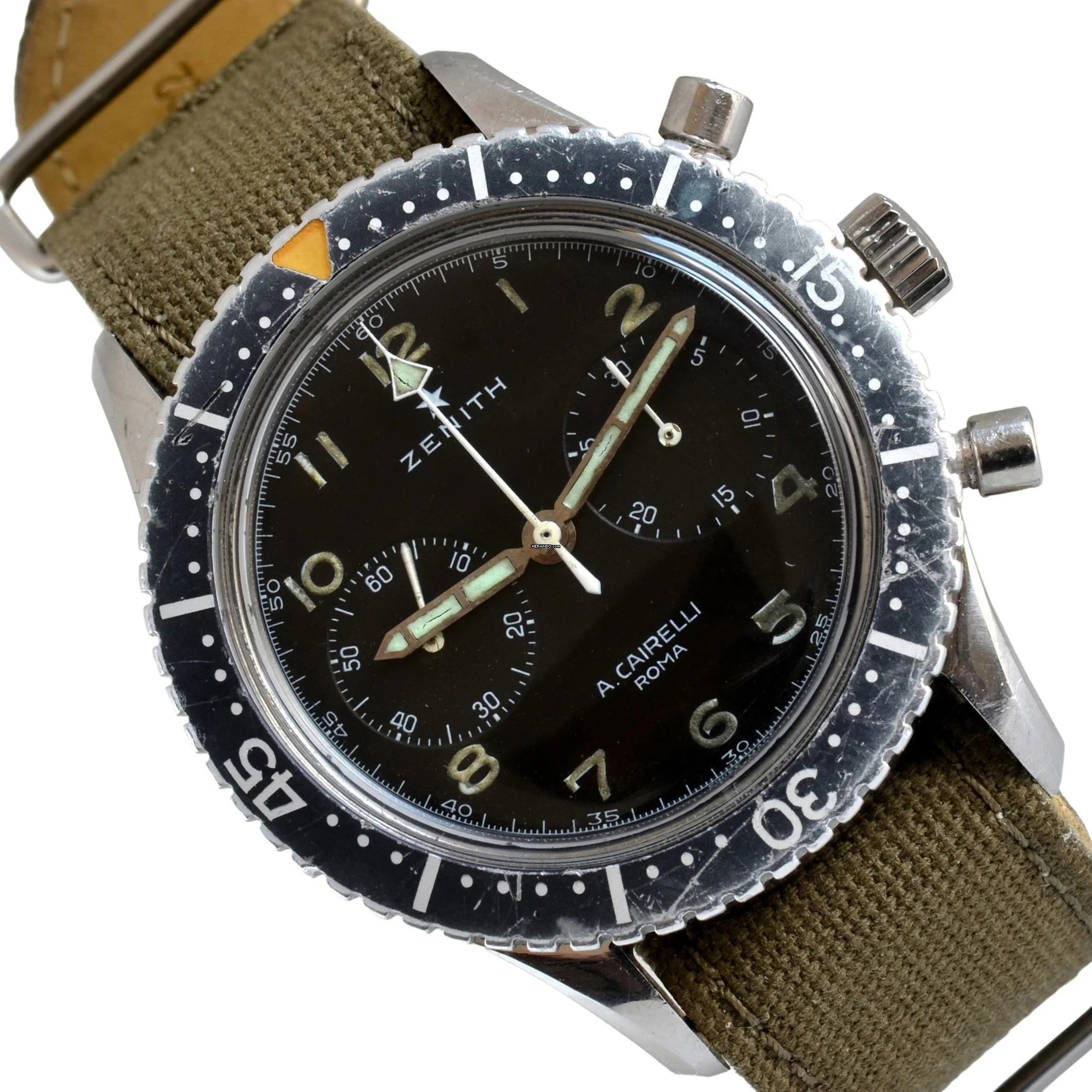  Zenith CAIRELLI Roma M.M. CP-2 A. A.M.I. Italian Military Army 1960 