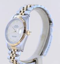 Thumbnail von Rolex Datejust 36 Saphirglas Ivory roman dial Jubiléband Stahl Gold 16233 Klassiker