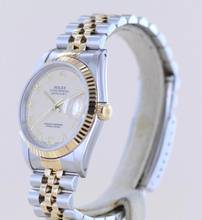 Thumbnail von Rolex Datejust 36 Saphirglas Ivory roman dial Jubiléband Stahl Gold 16233 Klassiker
