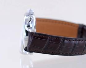 Thumbnail von IWC Portofino Chronograph Golden Hands silver Dial Dresswatch 42mm B+P Top