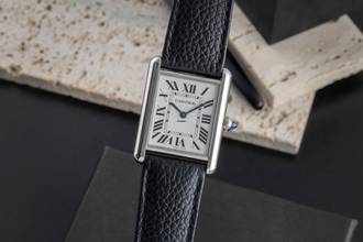 Thumbnail von Cartier Tank Must Edelstahl Herrenuhr Ref. WSTA0041 Box & Papiere